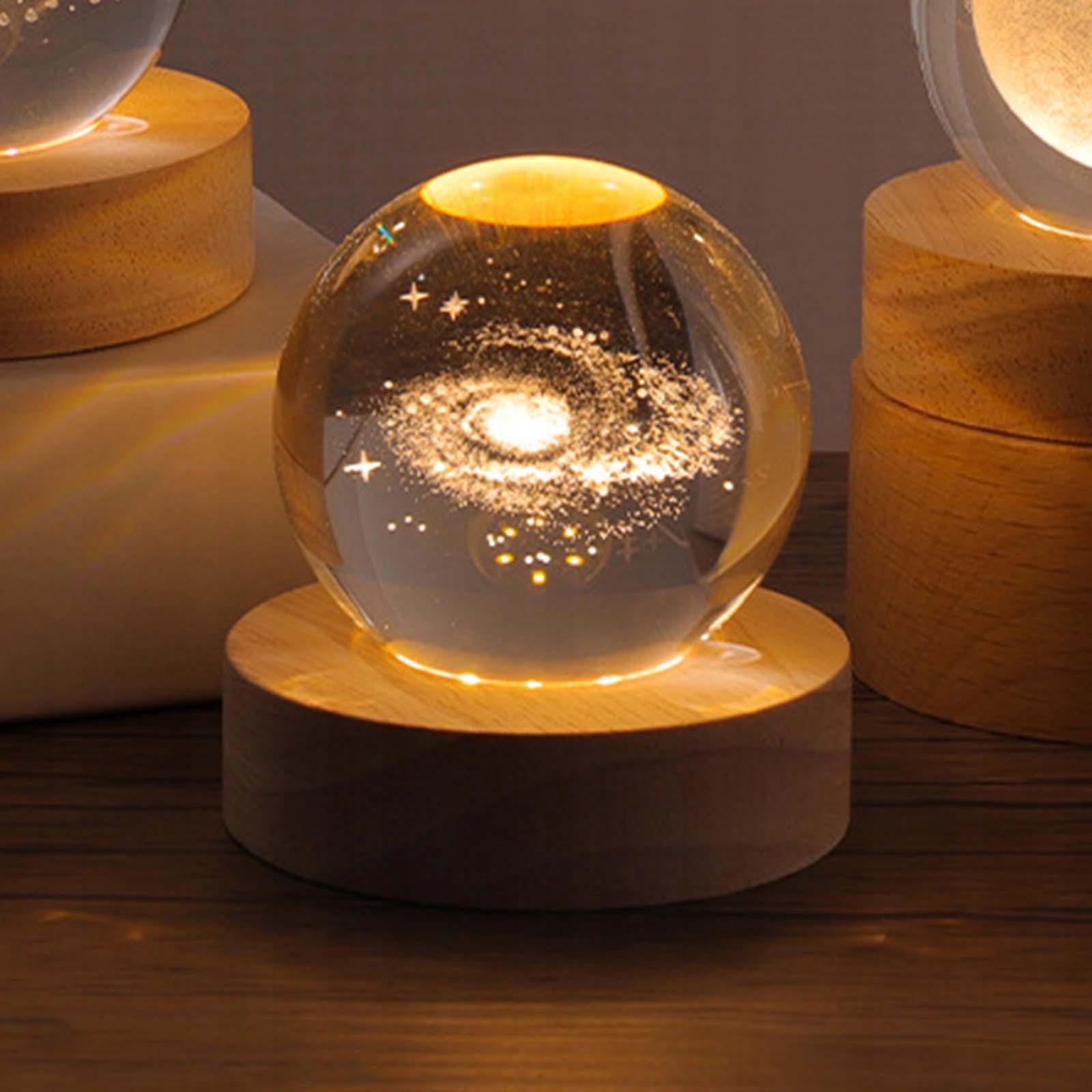 Nočná lampa Galaxy Crystal Ball Desk
